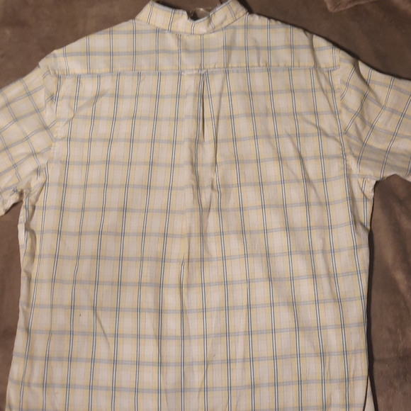 XXL Men's Izod CoolFX SS Button down Plaid Shirt - Picture 5 of 7